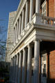 Corinthian & Ionic columns of former U.S. Custom House. Galveston, TX.