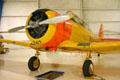 Harvard MK IV in RCAF colors at Lone Star Flight Museum. Galveston, TX.