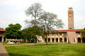 Rice University Engineering buildings with tower. Houston, TX.