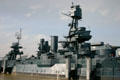 Battleship Texas bridge & midship. Houston, TX.
