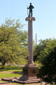 Pioneer Masons monument. San Jacinto, TX.