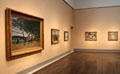 Impressionist era paintings at Museum of Fine Arts, Houston. Houston, TX.