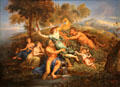 Pan & Syrinx painting by Pierre Mignard of France at Museum of Fine Arts, Houston. Houston, TX.