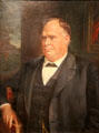 Portrait of Governor James Stephen Hogg by Robert C. Joy at Bayou Bend. Houston, TX.