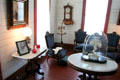 Parlor of prominent black family in Yates House at Sam Houston Park. Houston, TX.