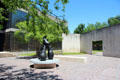 Walls of Cullen Sculpture Garden of Museum of Fine Arts, Houston. Houston, TX.
