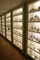 Porcelain collection at Rienzi house museum. Houston, TX.
