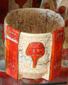 Czech ceramic vase at Czech Cultural Center. Houston, TX.