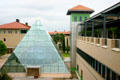 Planetarium pyramid at Texas A&M International University. Laredo, TX.
