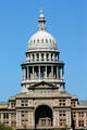 Texas State Capitol of red granite. Austin, TX.