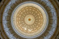 Interior of Texas State Capitol dome. Austin, TX