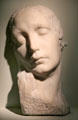 Sorrow marble sculpture by John Gutzon Borglum at San Antonio Museum of Art. San Antonio, TX.