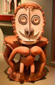 Orator's Pulpit by Iatmul people of Sepik River region of Papua New Guinea at San Antonio Museum of Art. San Antonio, TX