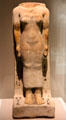Egyptian limestone statue of Nehebut-Kai at San Antonio Museum of Art. San Antonio, TX.