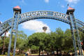 HemisFair Park entry arch. San Antonio, TX.