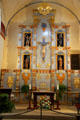 High altar of Mission San José. San Antonio, TX.
