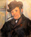 Portrait of Henri Gasquet by Paul Cézanne at McNay Art Museum. San Antonio, TX.