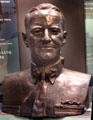 Bust of Admiral Chester W. Nimitz by Felix de Weldon at Admiral Nimitz Museum. Fredericksburg, TX.