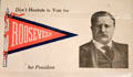 Teddy Roosevelt for President postcard at National Museum of the Pacific War. Fredericksburg, TX.