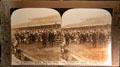 Stereograph of Great White Fleet's visit to Australia at National Museum of the Pacific War. Fredericksburg, TX.