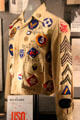 WWII patches collected by female USO volunteer at troop dances at National Museum of the Pacific War. Fredericksburg, TX.