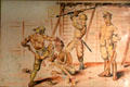 Beating of American POW by Japanese camp guards painting by Frank Fujita who was captured on Java at National Museum of the Pacific War. Fredericksburg, TX.