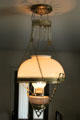 Oil lamp in Fassel-Roeder House at Pioneer Museum. Fredericksburg, TX.