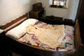 Bed with quilt in Meusebach room at Pioneer Museum. Fredericksburg, TX.
