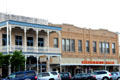 Heritage commercial buildings. Fredericksburg, TX.