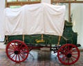 Studebaker wagon with built-on chuck wagon at Museum of Western Art. Kerrville, TX.