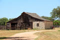 Barn at Sam Ealy Johnson log house & farm of Lyndon B. Johnson NHP. Johnson City, TX.