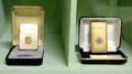 Cigarette lighters with Presidential seal for visiting dignitaries at Lyndon B. Johnson NHP. Stonewall, TX.