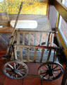 Child's toy wooden wagon at Lyndon B. Johnson State Park. Stonewall, TX.