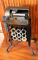 Antique dictation machine using cylindrical disks at Capt. Charles Schreiner Mansion. Kerrville, TX.