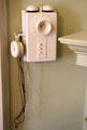 Interphone system in master bedroom at McFaddin-Ward House. Beaumont, TX.