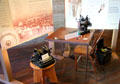Typewriter & sewing machine in carriage house at McFaddin-Ward House. Beaumont, TX.