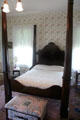 Ruth Chambers bedroom with four poster bed at Chambers House Museum. Beaumont, TX.