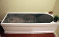 Galvanized bathtub at Earle-Napier-Kinnard House. Waco, TX.