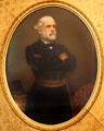 Portrait of Robert E. Lee at Fort House. Waco, TX.