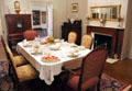 Dining room at McCulloch House. Waco, TX.