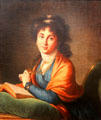 Natalia Nakharovna Kolychova portrait by Elizabeth Vigée-Lebrun at Dallas Museum of Art. Dallas, TX.