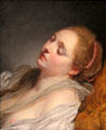 The Dreamer painting by Jean-Baptiste Greuze at Dallas Museum of Art. Dallas, TX.