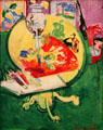 Yellow Table on Green painting by Hans Hofmann at Dallas Museum of Art. Dallas, TX.