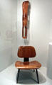 LCW chair by Charles & Ray Eames under Eames traction leg splint at Dallas Museum of Art. Dallas, TX.