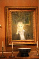 Portrait of Emery Reves by Graham Sutherland in Reves Collection at Dallas Museum of Art. Dallas, TX.