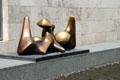 Working Model for Three Piece No. 3 Vertebrae by Henry Moore at Nasher Sculpture Center. Dallas, TX.