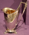 Silver creamer by George Wilkinson of Gorham Manuf. Co., Providence, RI at Dallas Museum of Art. Dallas, TX.