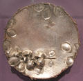 Silver fruit plate by Gorham Manuf. Co., Providence, RI at Dallas Museum of Art. Dallas, TX.