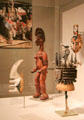Art objects from Guinea Coast of Africa at Dallas Museum of Art. Dallas, TX.