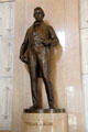 Thomas J. Rusk statue in Hall of Heroes in Hall of State at Fair Park. Dallas, TX.
